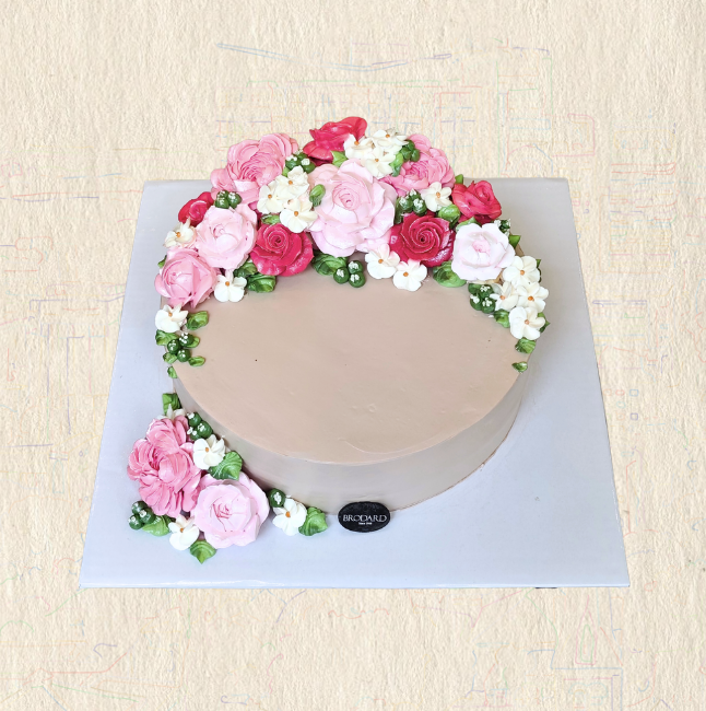 Bánh Kem Sữa Tươi Chocolate (Mẫu 02)