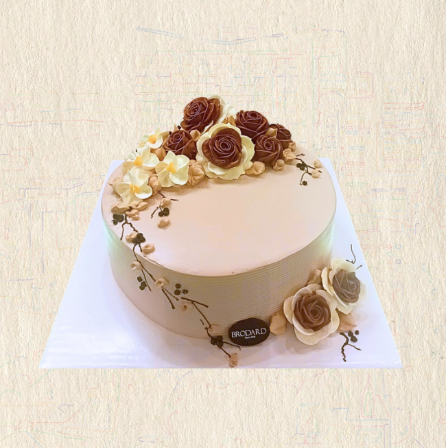 Bánh Kem Sữa Tươi Chocolate (Mẫu 04)